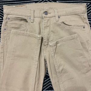 Levi’s 512 Slim Taper Khakis. 32 x 34